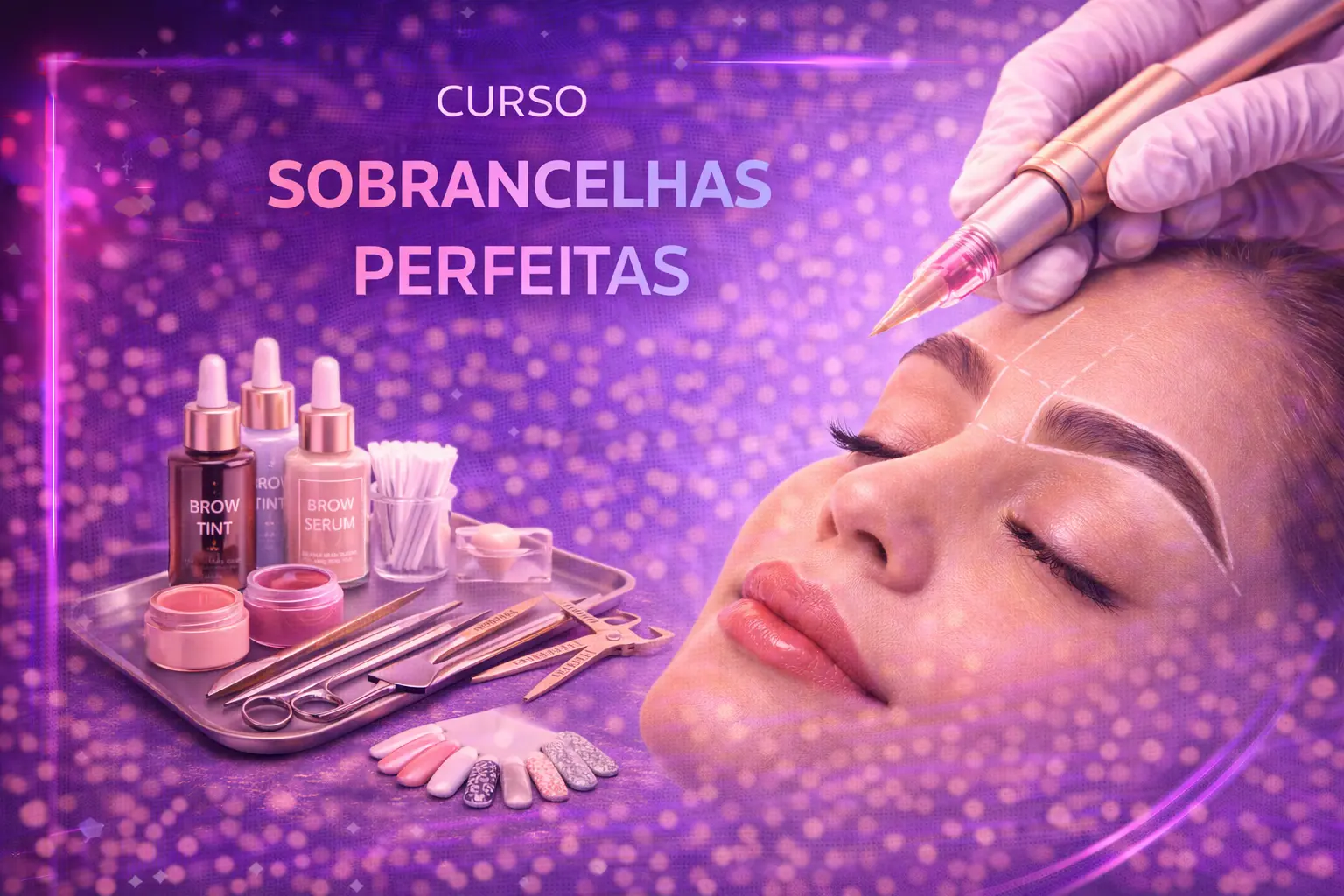 Curso de Curso Sobrancelhas Perfeitas