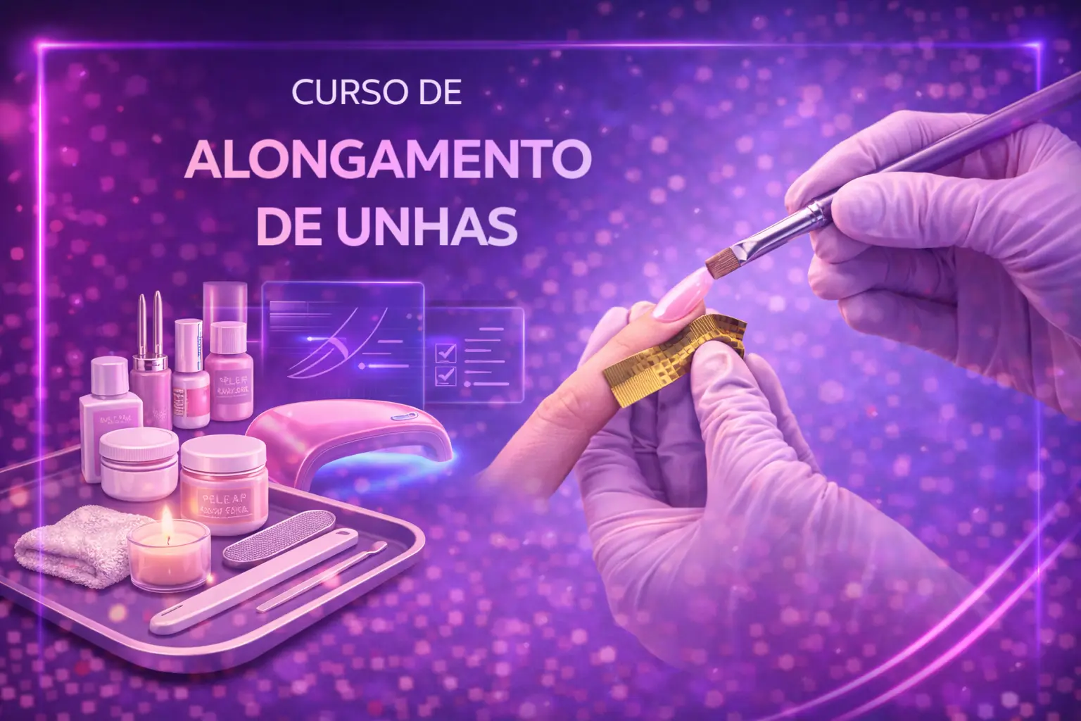 Curso de Curso de Alongamento de Unhas