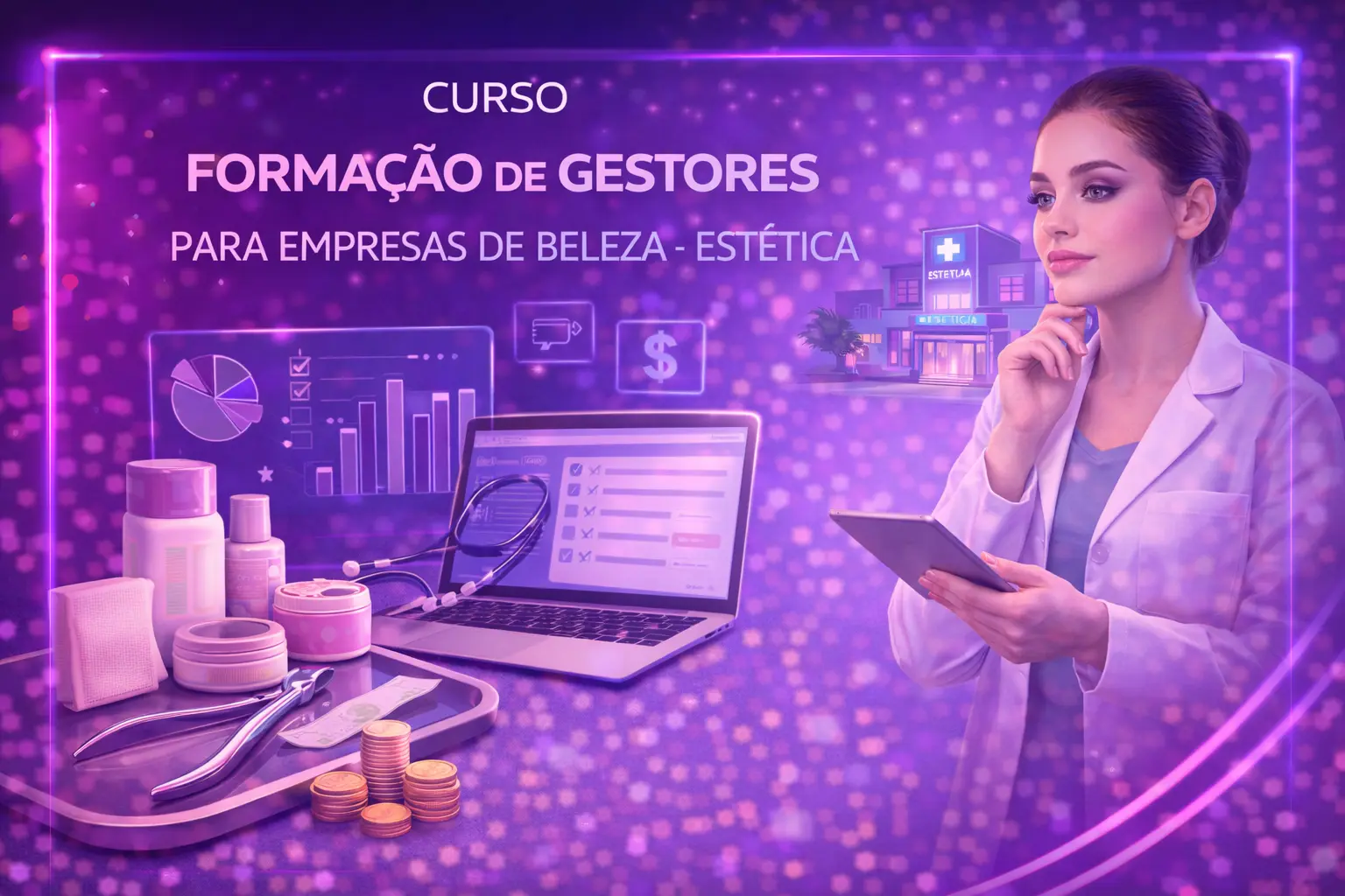 Curso de Formação de Gestores para Empresas de Beleza - Estética
