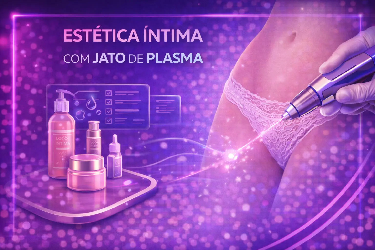 Curso de Estética Íntima com Jato de Plasma