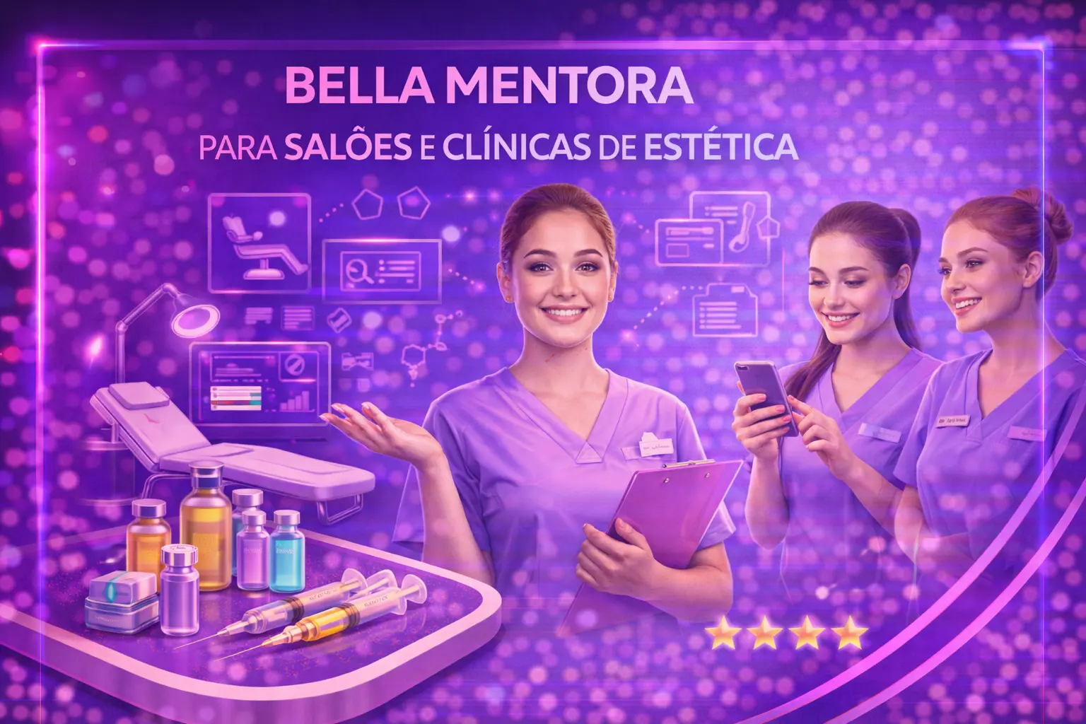 Curso de Bella – Mentora para Salões e Clínicas de Estética